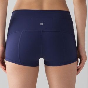 Lululemon wunder short *full on luon